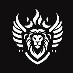 Fototapeta premium Fierce Animal Logo Collection Minimalist Vector Designs with Bold Colors and Dynamic Elements 