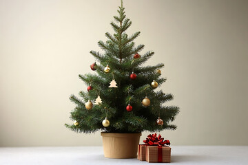 Christmas tree christmas ornament plant.