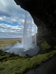 Cool Waterfall from Behind