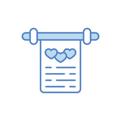 Wedding Vows vector icon