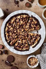 Peanut butter pie
