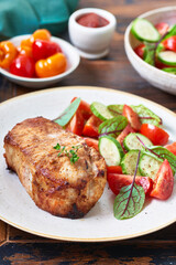 Fried (air fried) spicy pork chops