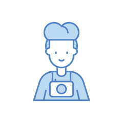 Wedding Photographer vector icon