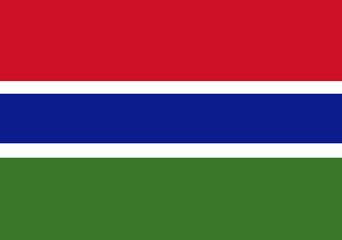 flag of gambia nation