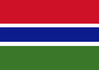 flag of gambia nation