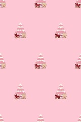 Christmas tree background 