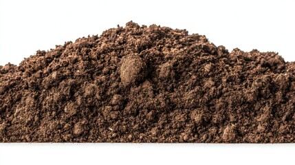 Clumpy Natural Soil Heap for Agricultural Use