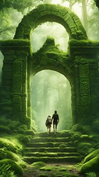 A cryptic inscription on a moss-covered palace gate leads a team of archaeologists on a thrilling quest to uncover the forgotten history of a lost civilization