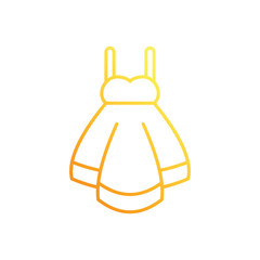 Wedding Dress vector icon