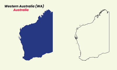 1 Western Australia map fill and outline.eps