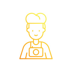 Wedding Photographer vector icon