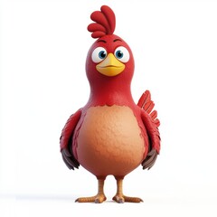 Cute cartoon character of turkey. Thanksgiving holiday celebration.