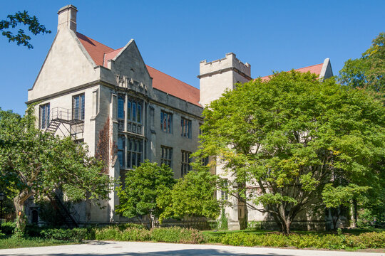 Haskell Hall on the Campus of the University of Chicago