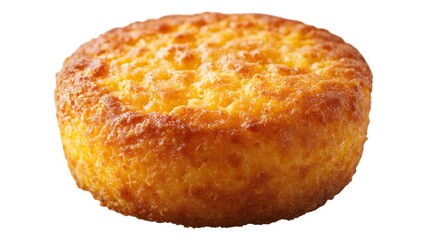 Food, Bread, Cornbread, on White Background, Photo Realistic, Wallpaper, Cover and Screen for Smartphone, PC, Laptop, 9:16 and 16:9 Format