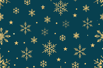 seamless background with stars