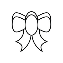 Wedding Bow vector icon
