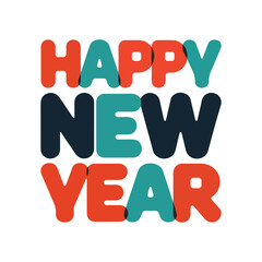 Happy New Year T-Shirt Design