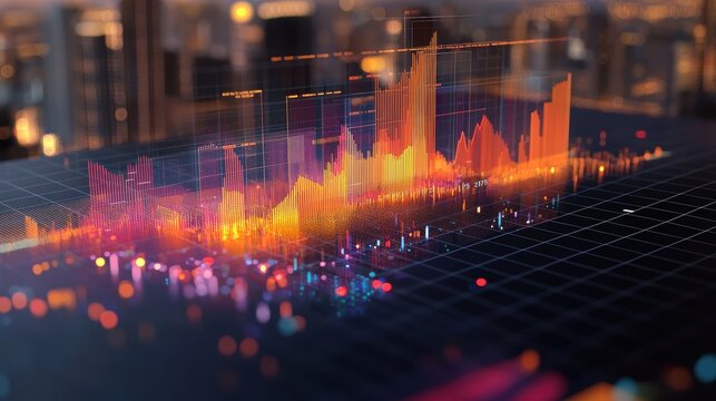 Dynamic 3D Scatter Plot of Economic Indicators Over a Decade for Data Analysis and Research