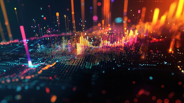 3D Scatter Plot Illustrating Global Innovation and Economic Growth Trends