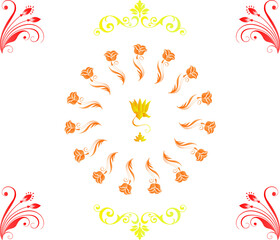 Mandala Design By Adobe Illustrator