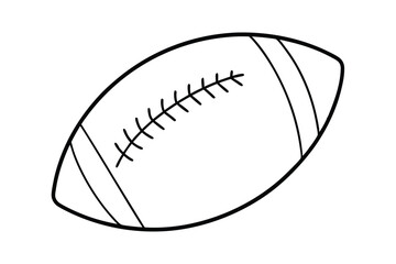 Baseball Vector Illustration - Classic Sports Ball Design with Stitching, Minimalist Athletic Graphic Art