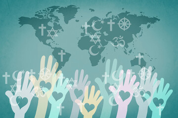 World Religion Day People With