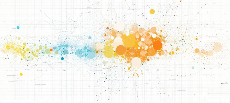 Colorful Scatter Plot Showcasing Education Level and Income Correlation Across Nations