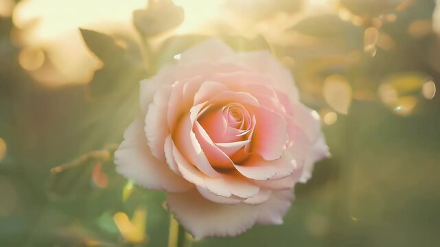 high definition close up pink climber rose focusing intricate details woody perennial flower&rsquo;s petals offering beautiful nature shot 4K shallow depth field