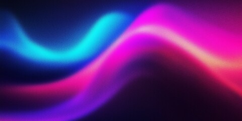 Soft Colourful Gradient With Grainy Texture