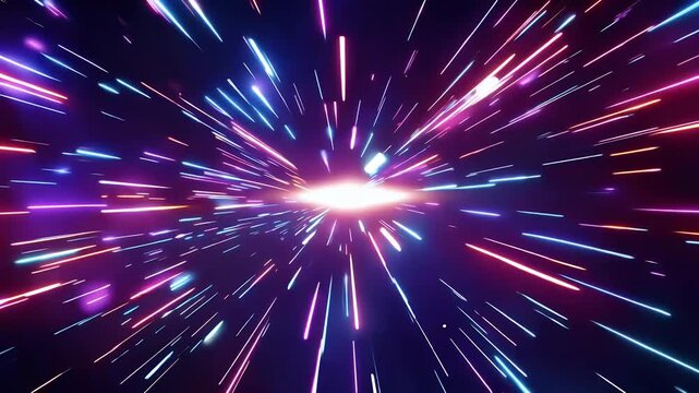 atmosphere seamless 4K loop otherworldly visual effect universe galaxy sky abstract astronomy bang celebration celestial cyber energy explosion fireworks futuristic hyperspace forever light magic