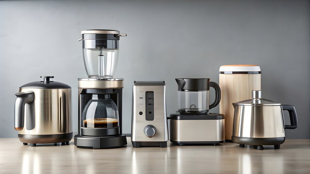 Modern Kitchen Appliance Collection. Perfect for: Home Essentials, Housewarming Gift Ideas, Daily Living