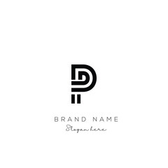 P Letter logo icon vector modern design. P logo icon vector illustration modern design. Suitable for any company.