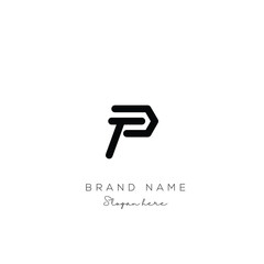 P Letter logo icon vector modern design. P logo icon vector illustration modern design. Suitable for any company.