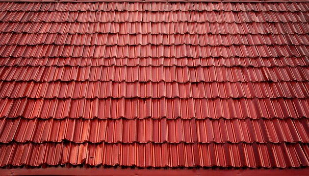 red roof tile