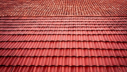 red roof tiles