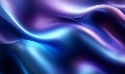 Abstract dark blue background Silk satin Navy blue color Elegant background with space for design Soft wavy folds