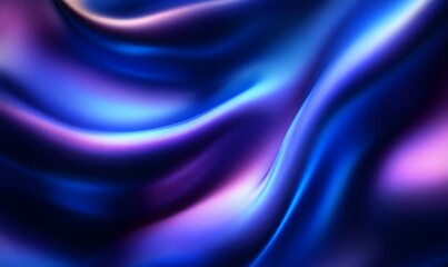 Obraz premium Abstract dark blue background Silk satin Navy blue color Elegant background with space for design Soft wavy folds