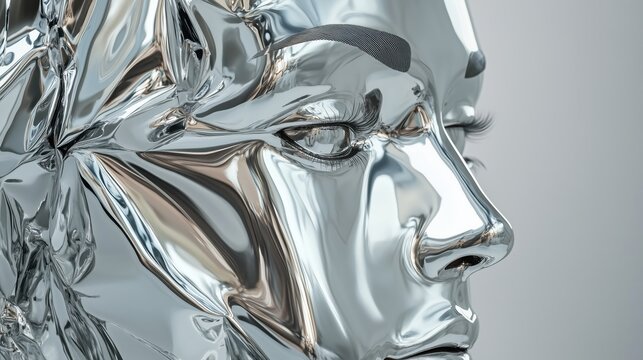 Metallic Face