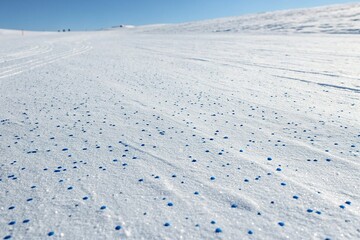 A sea of tiny blue dots covering a plain white surface, digital patterns, digital blue dots, geometric shapes