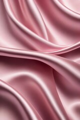 Obraz premium Texture background pattern. Pink silk fabric