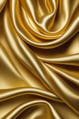 Fototapeta premium golden silk background texture s satin fabric