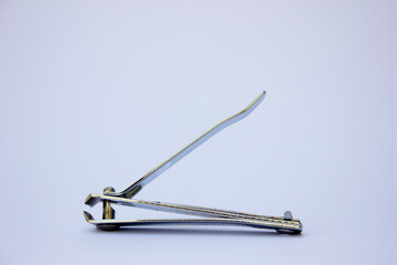 Close-Up Nail Clipper: A detailed, high-resolution image of a nail clipper, perfect for showcasing its design and functionality. Ideal for personal care and hygiene collections.
