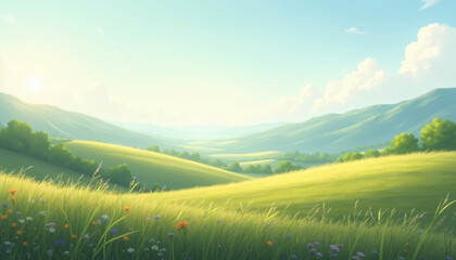 Serene Landscape Wallpaper