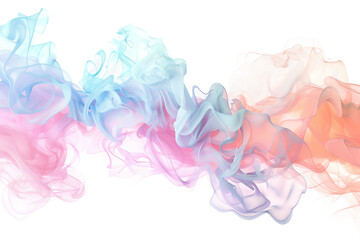 abstract colorful smoke