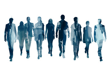 Artistic Representation of Human Silhouettes