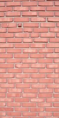 Obraz premium Close up shot of a fine red brick wall with a smooth texture, perfect for architectural designs and backgrounds, architecture, design