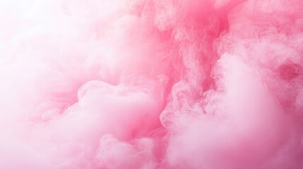 Fototapeta premium Soft Pink Smoke Background for Creative Projects, Illustrations, and Graphic Designs with a Subtle Dreamy Atmosphere of Gentle Swirls and Abstract Patterns