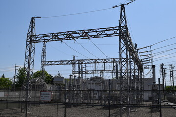 屋外変電設備