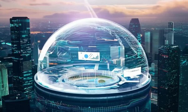 Futuristic Tech Business: Integrating AI, Virtual Systems, and Cybersecurity for a Modern Digital Economy