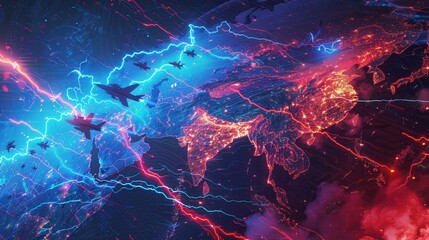 East Asia Tension Map